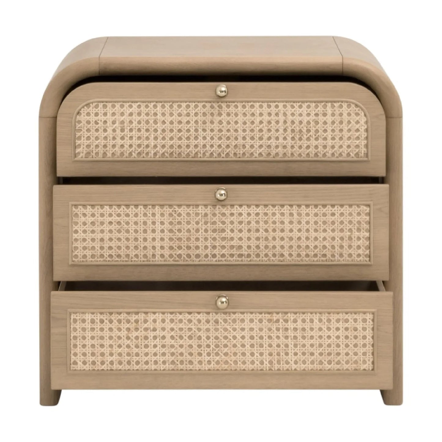 Luxury Modern Cannes Nightstand European Style for Villa