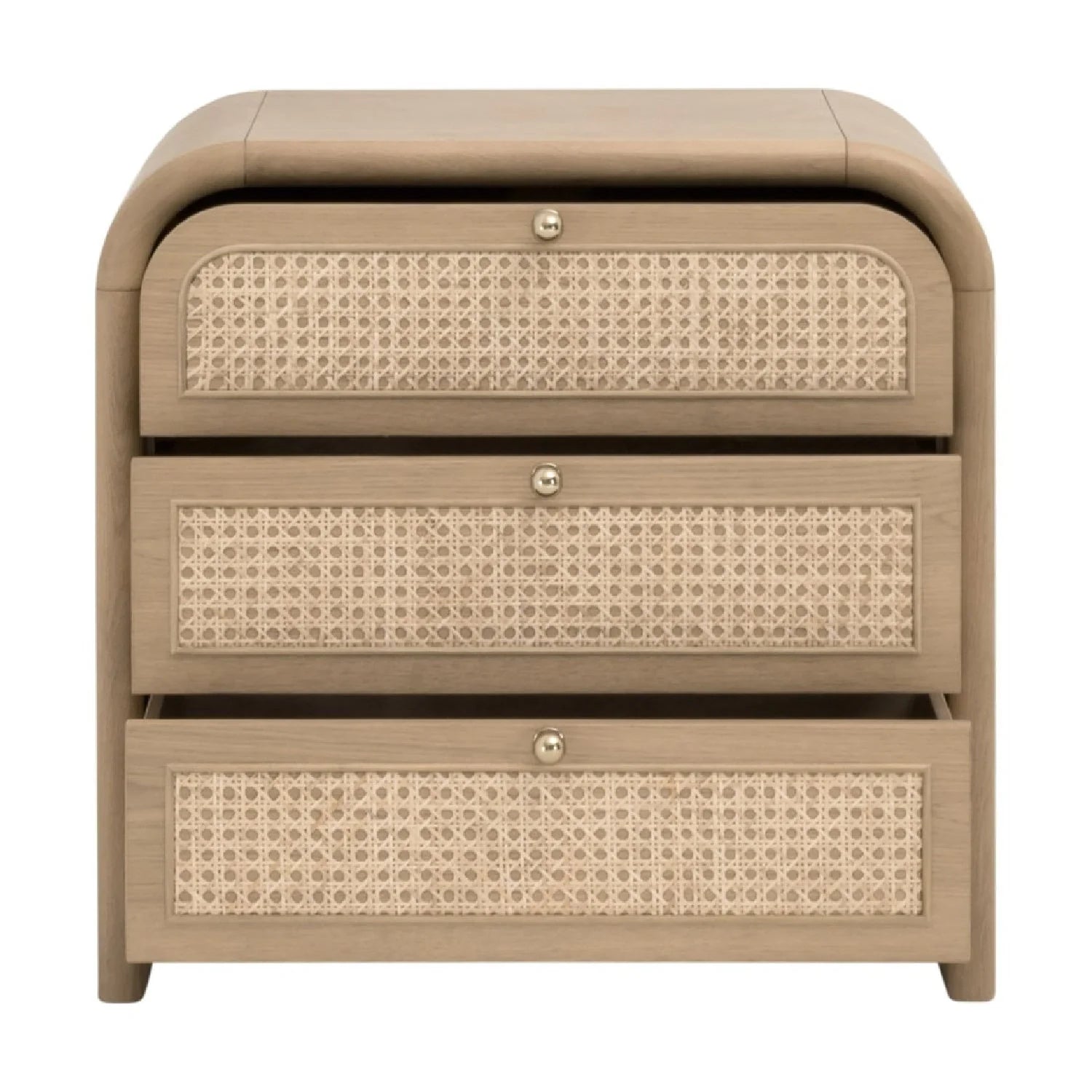 Luxury Modern Cannes Nightstand European Style for Villa