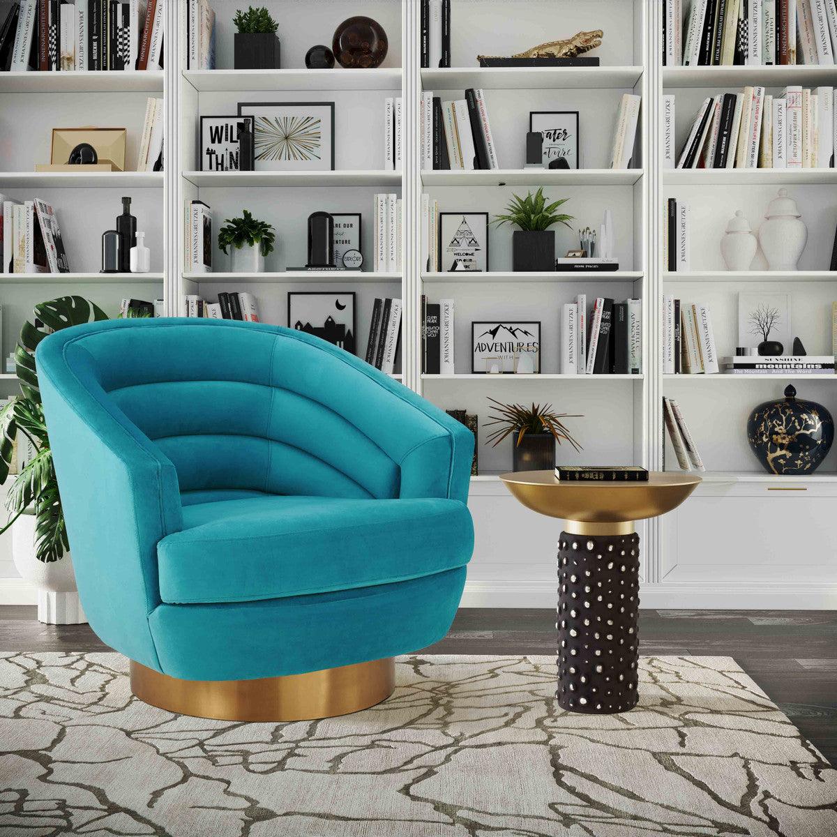 Luxury Modern Canova Swivel Chair European Style for Villa