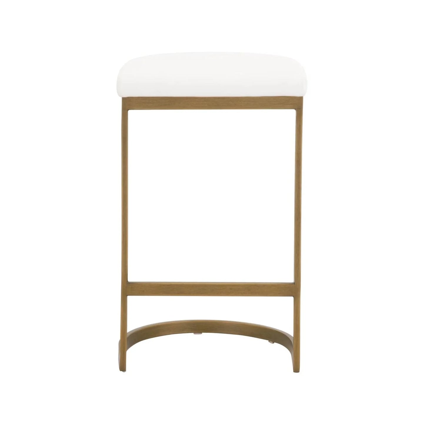 Luxury Modern Cantilevered Counter Stool European Style for Villa