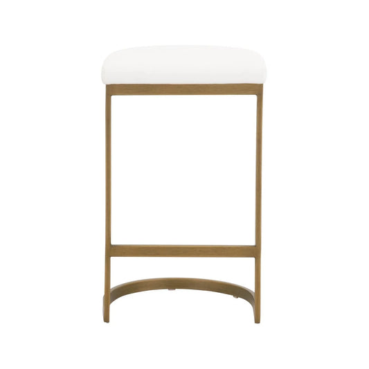 Luxury Modern Cantilevered Counter Stool European Style for Villa
