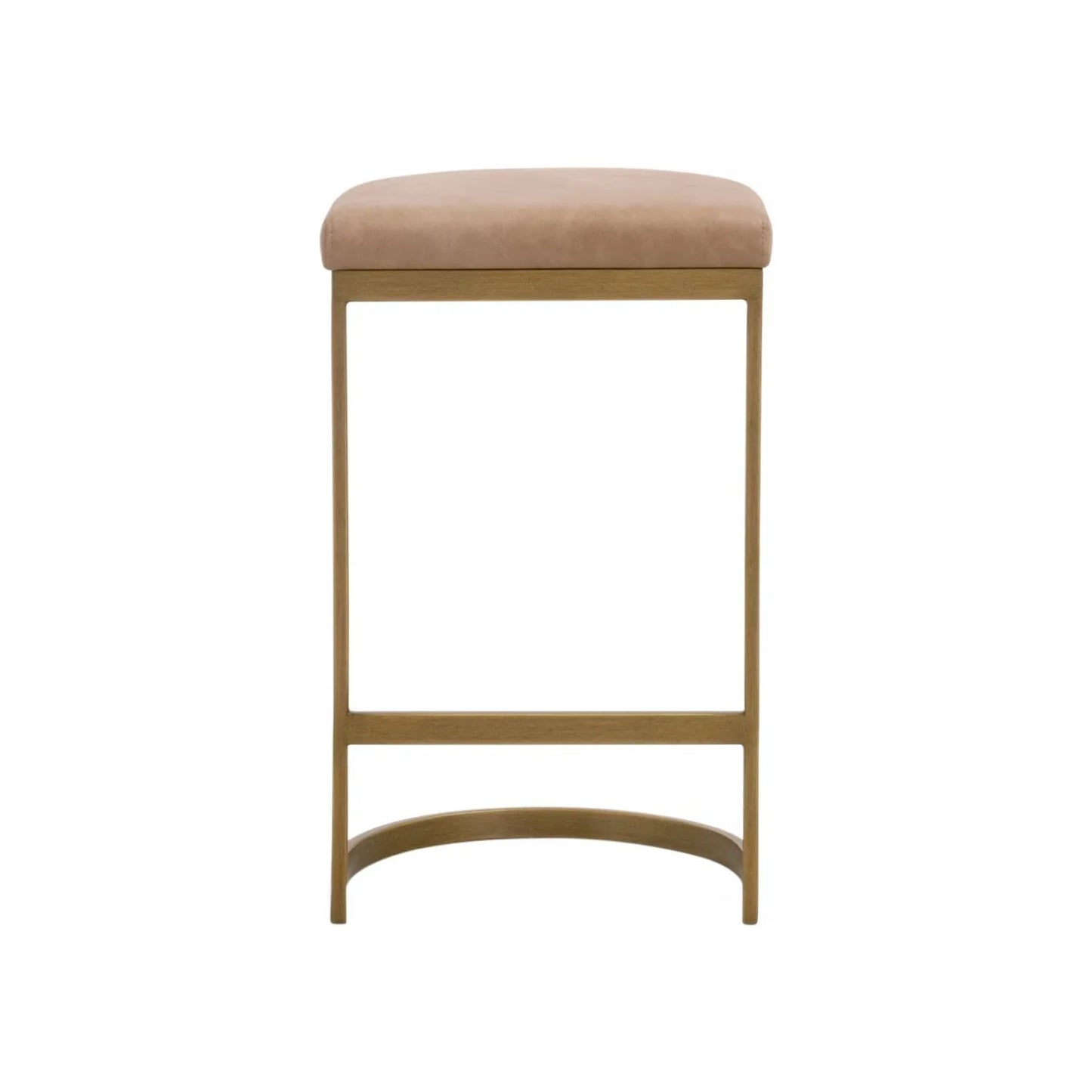 Luxury Modern Cantilevered Counter Stool European Style for Villa