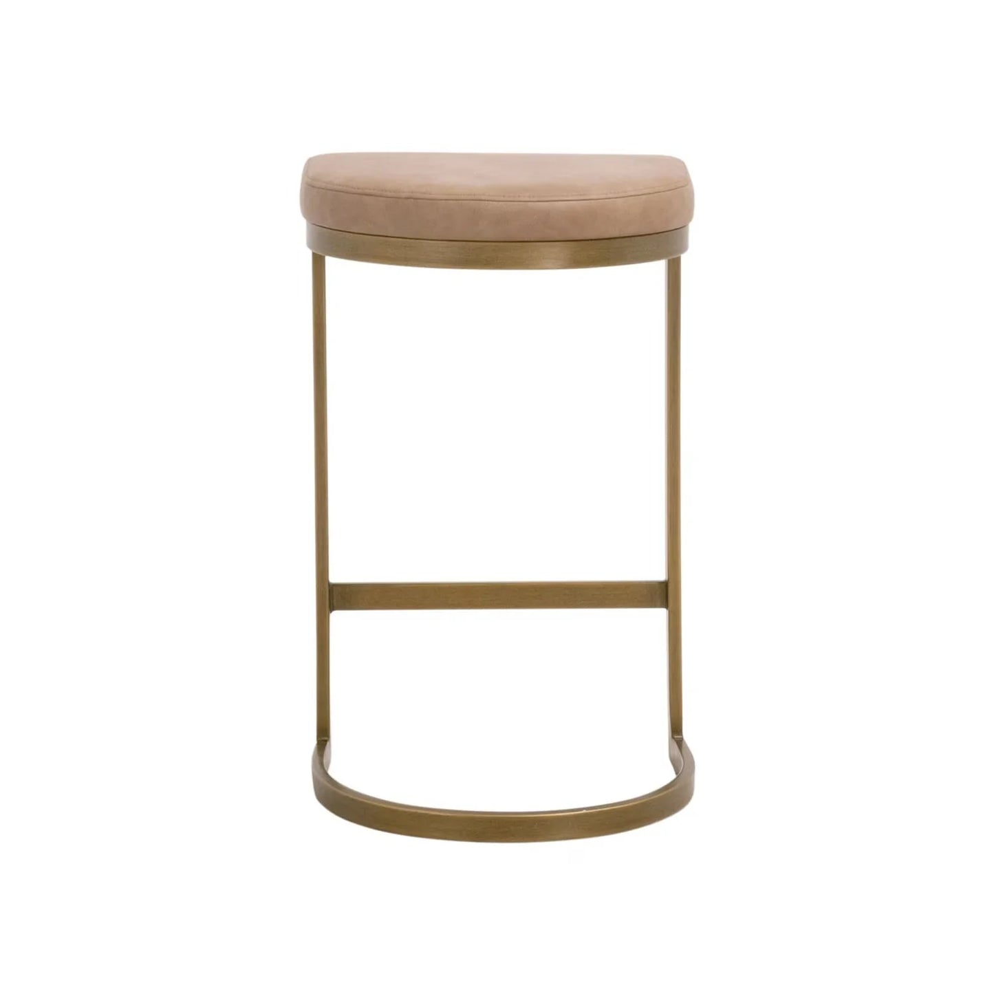 Luxury Modern Cantilevered Counter Stool European Style for Villa