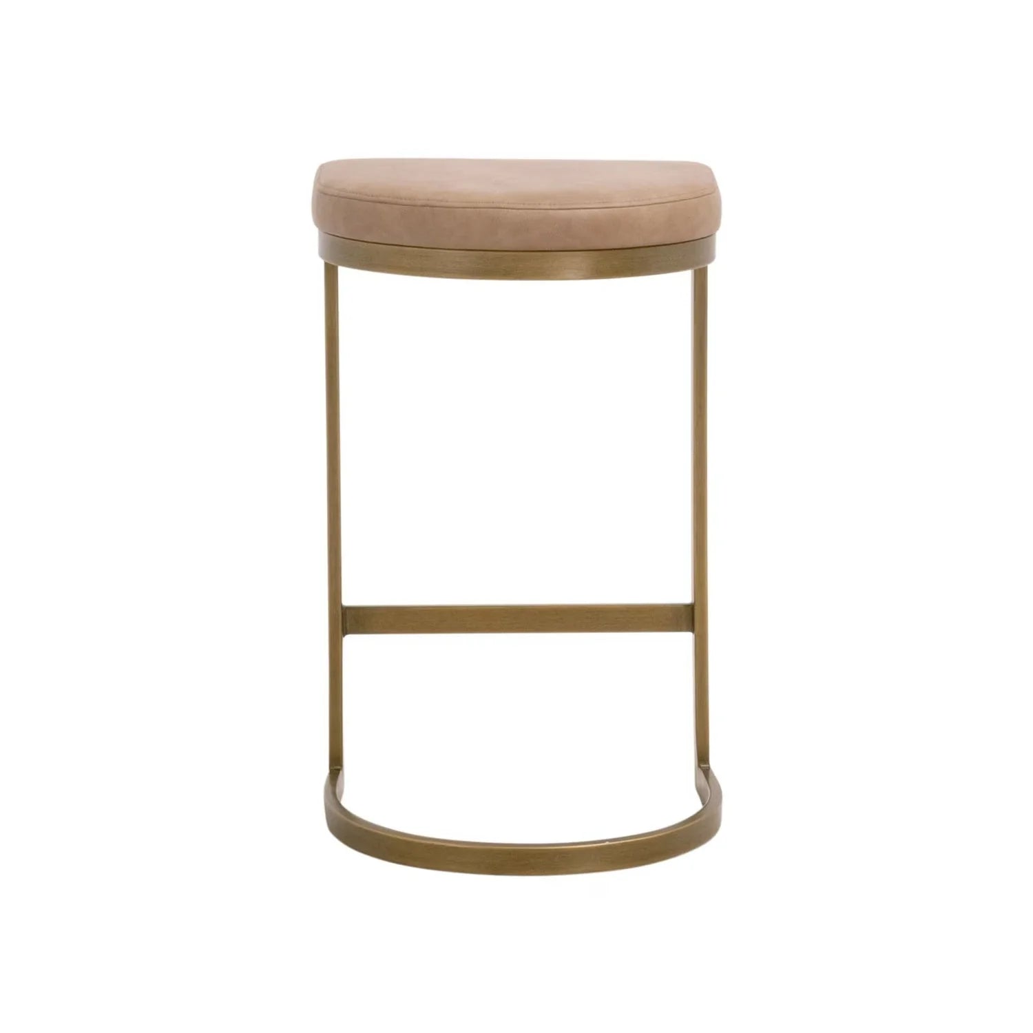 Luxury Modern Cantilevered Counter Stool European Style for Villa