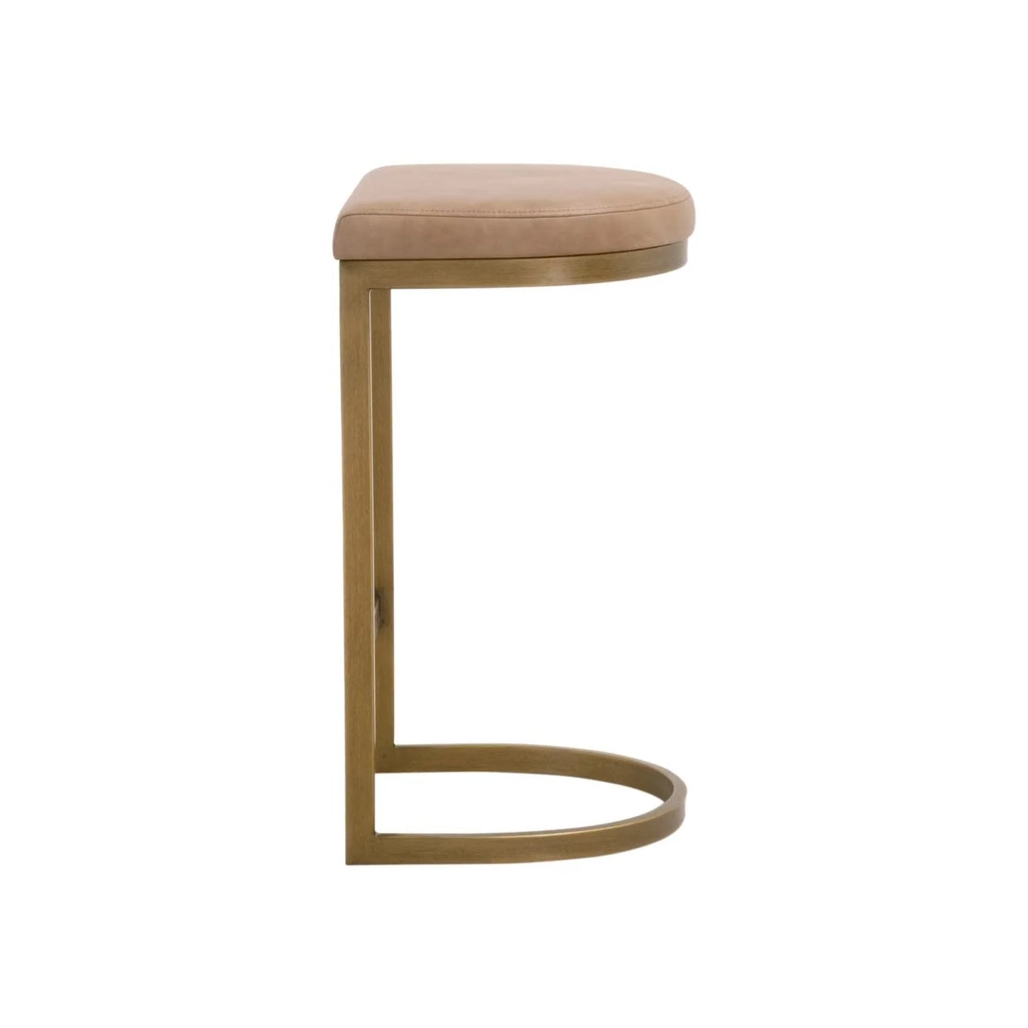 Luxury Modern Cantilevered Counter Stool European Style for Villa