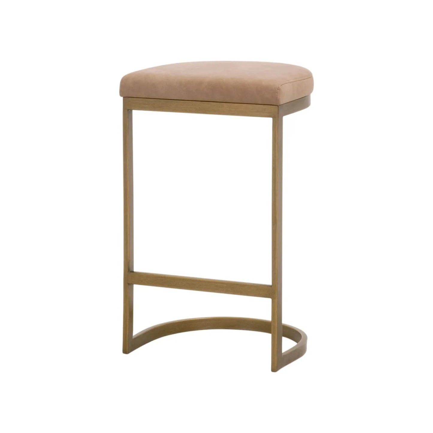 Luxury Modern Cantilevered Counter Stool European Style for Villa