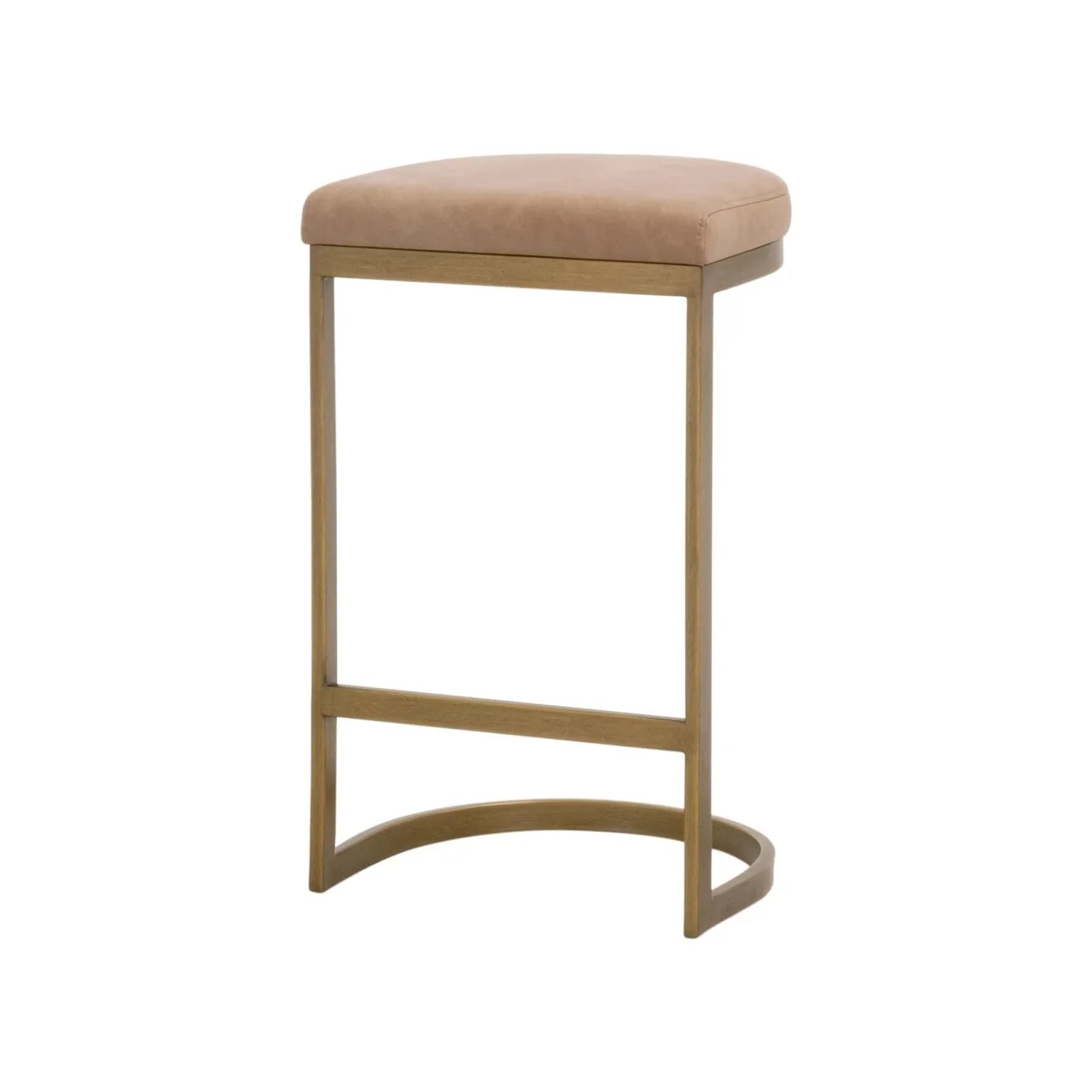 Luxury Modern Cantilevered Counter Stool European Style for Villa