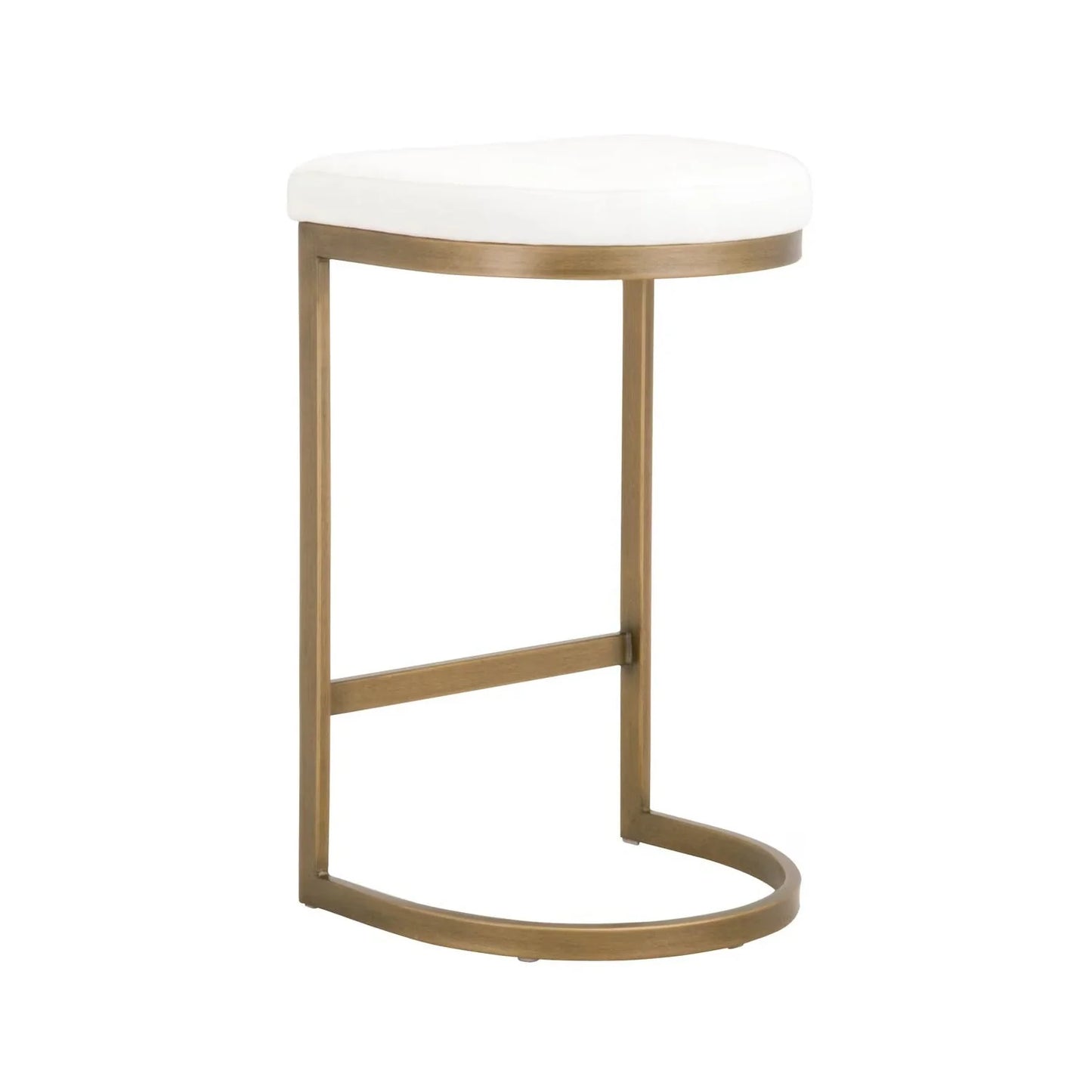 Luxury Modern Cantilevered Counter Stool European Style for Villa