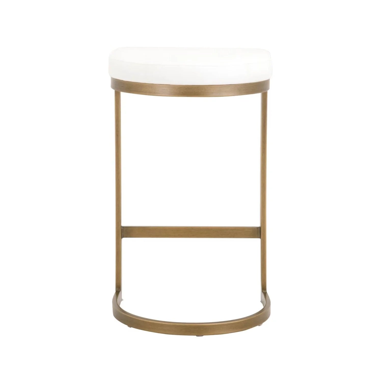Luxury Modern Cantilevered Counter Stool European Style for Villa