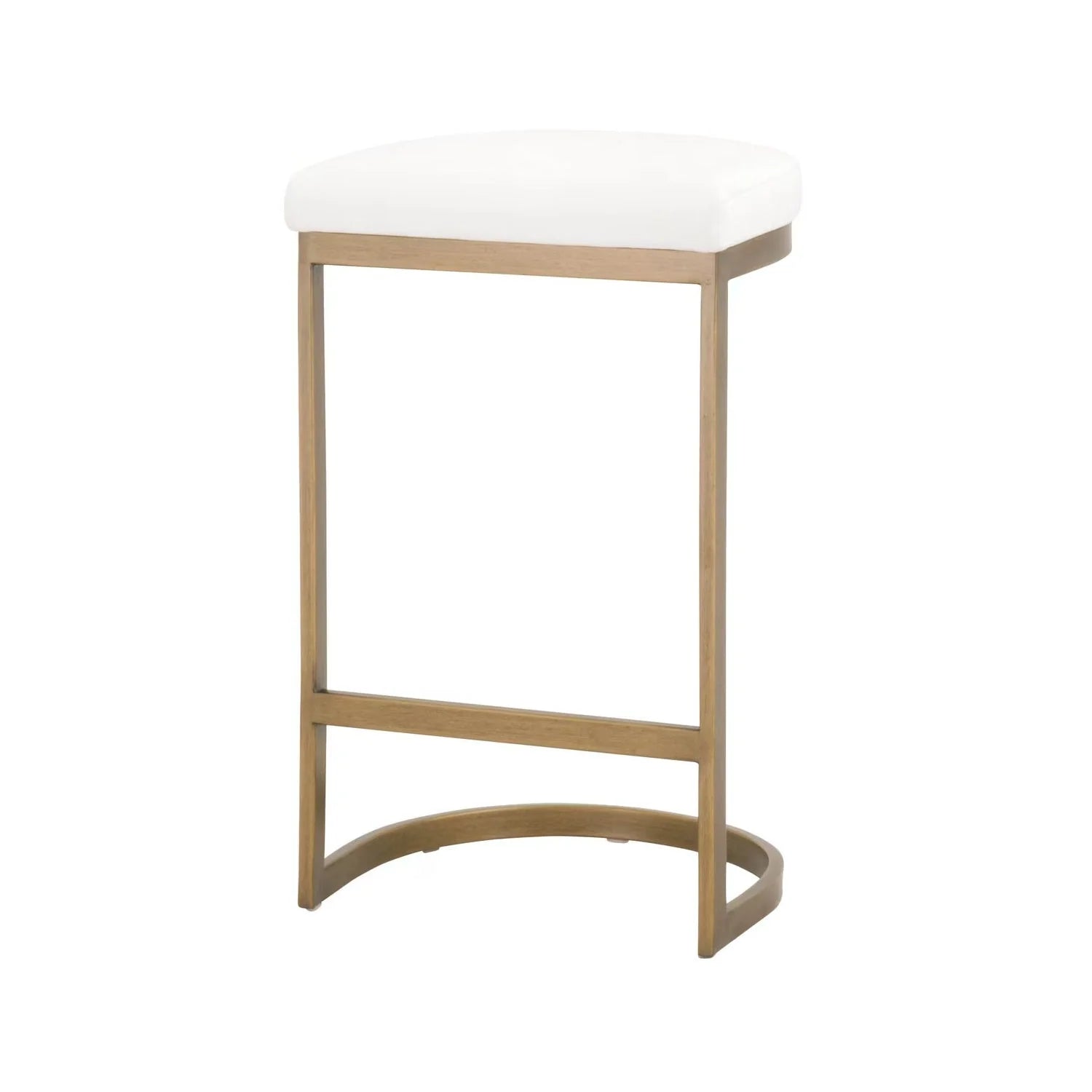 Luxury Modern Cantilevered Counter Stool European Style for Villa