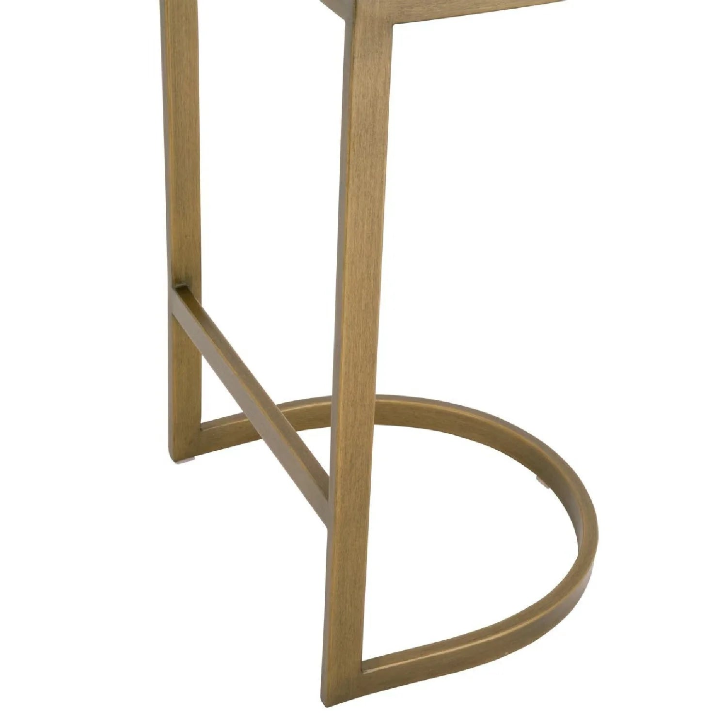 Luxury Modern Cantilevered Counter Stool European Style for Villa