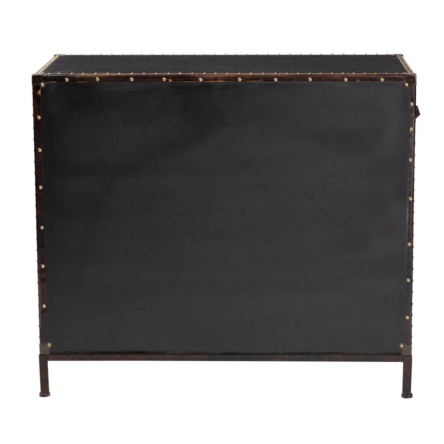 Luxury Modern Canvas Wood 4-Drawer Cabinet European Style for Villa