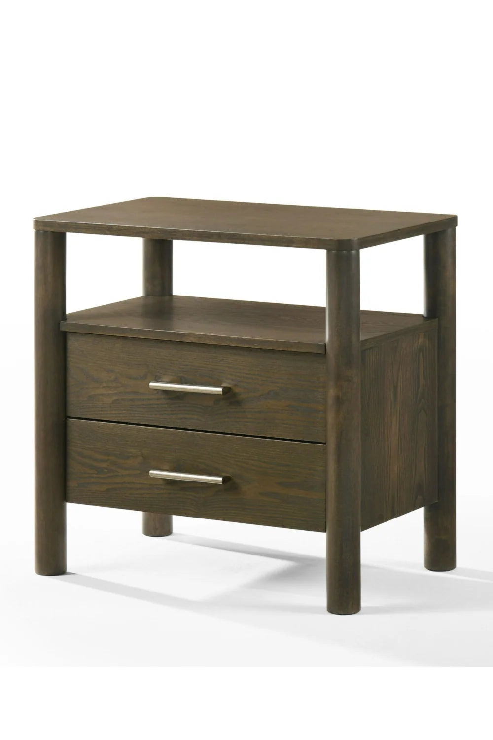 Luxury Modern Carolina Wenge Nightstand European Style for Villa