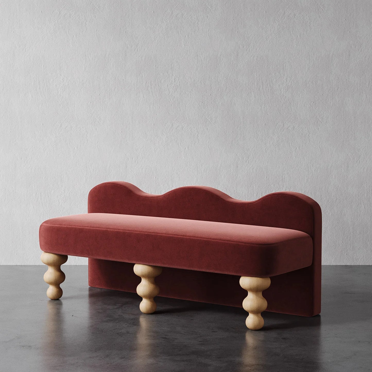 Luxury Modern Celine Bench European Style for Villa