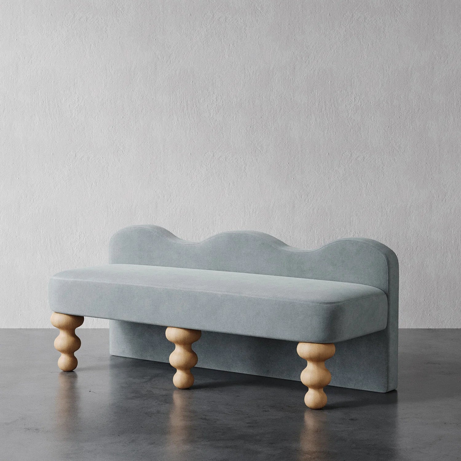 Luxury Modern Celine Bench European Style for Villa