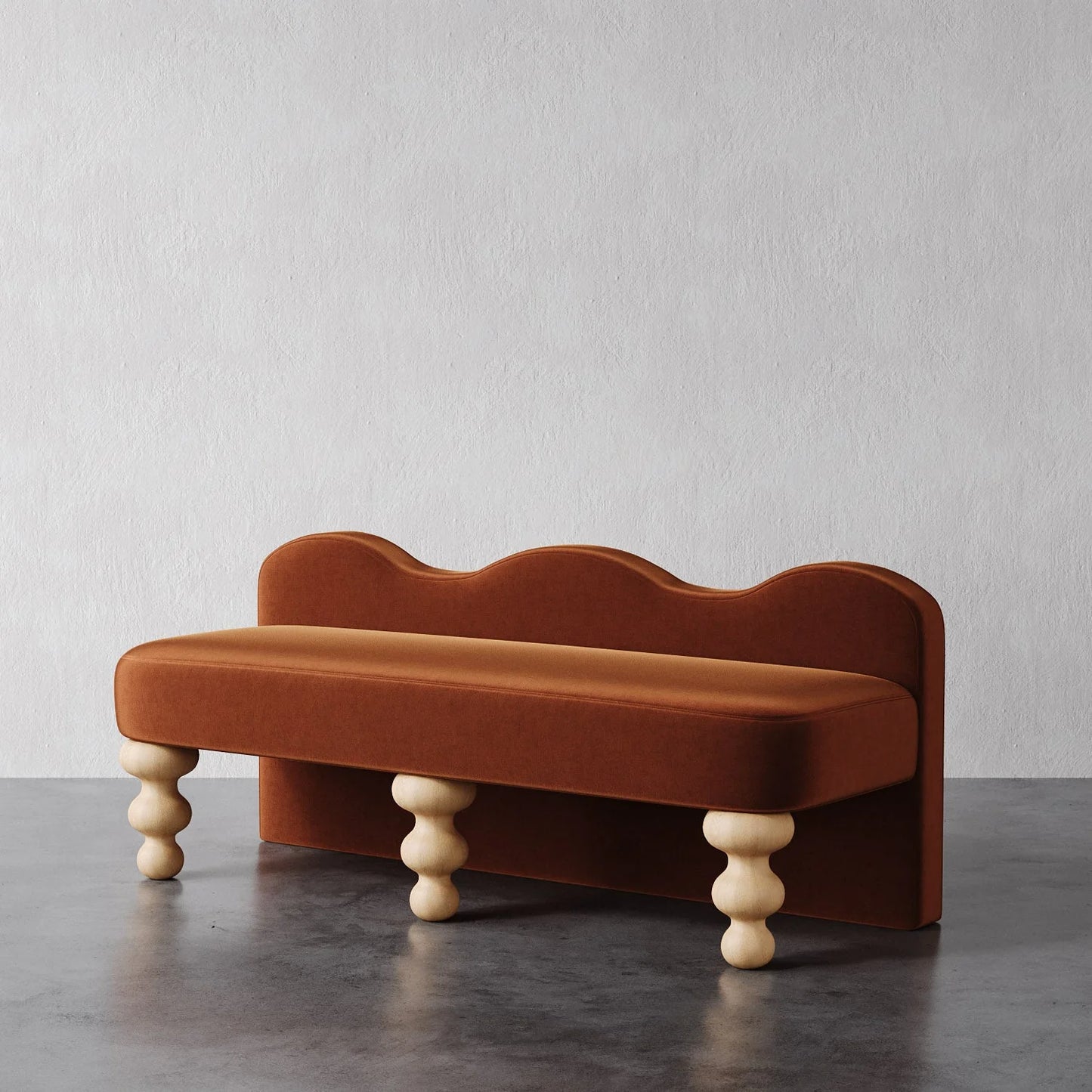 Luxury Modern Celine Bench European Style for Villa