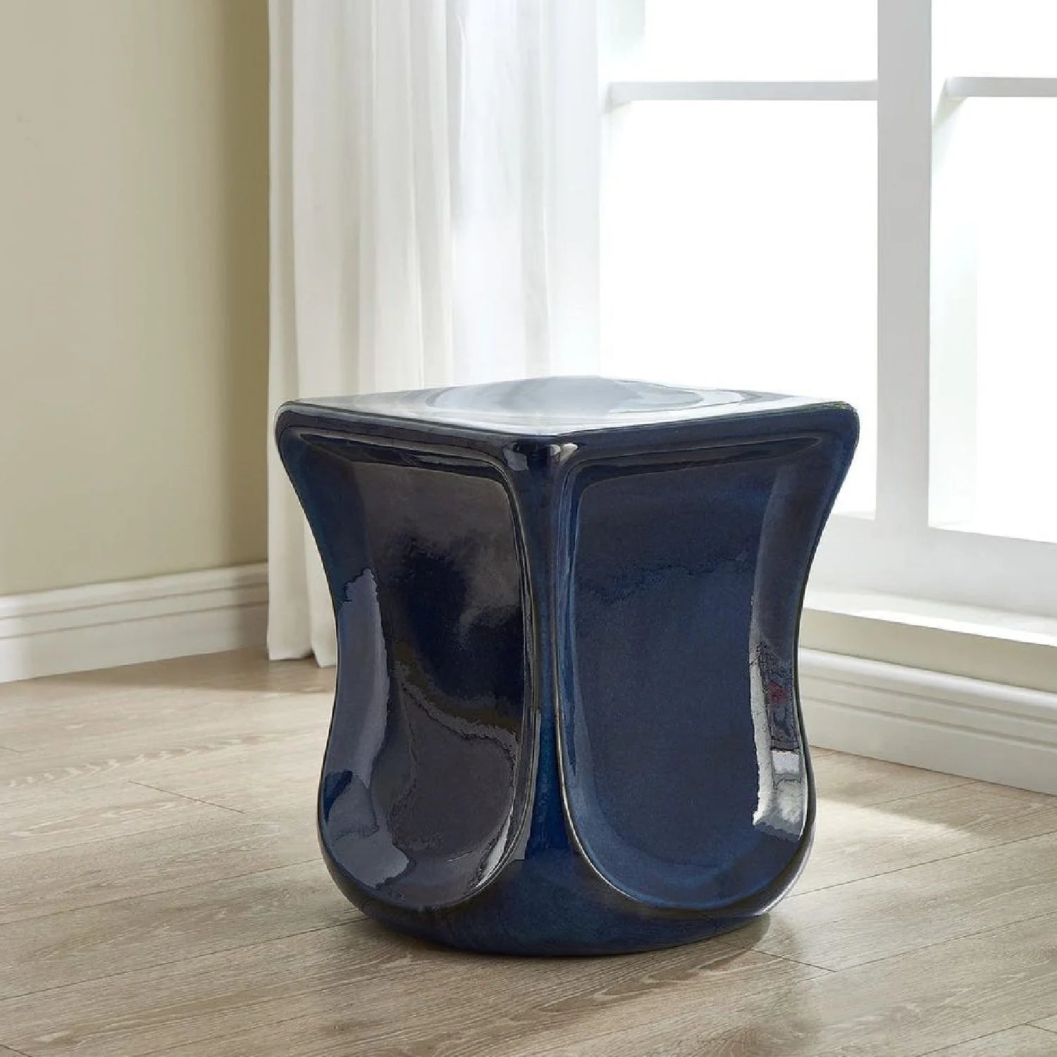 Luxury Modern Ceramic Garden Stool European Style for Villa