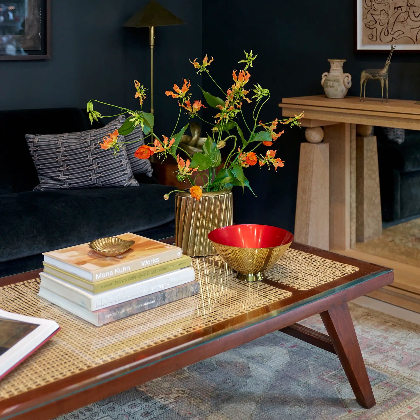 Luxury Modern Chandigarh Daybed Coffee Table European Style for Villa