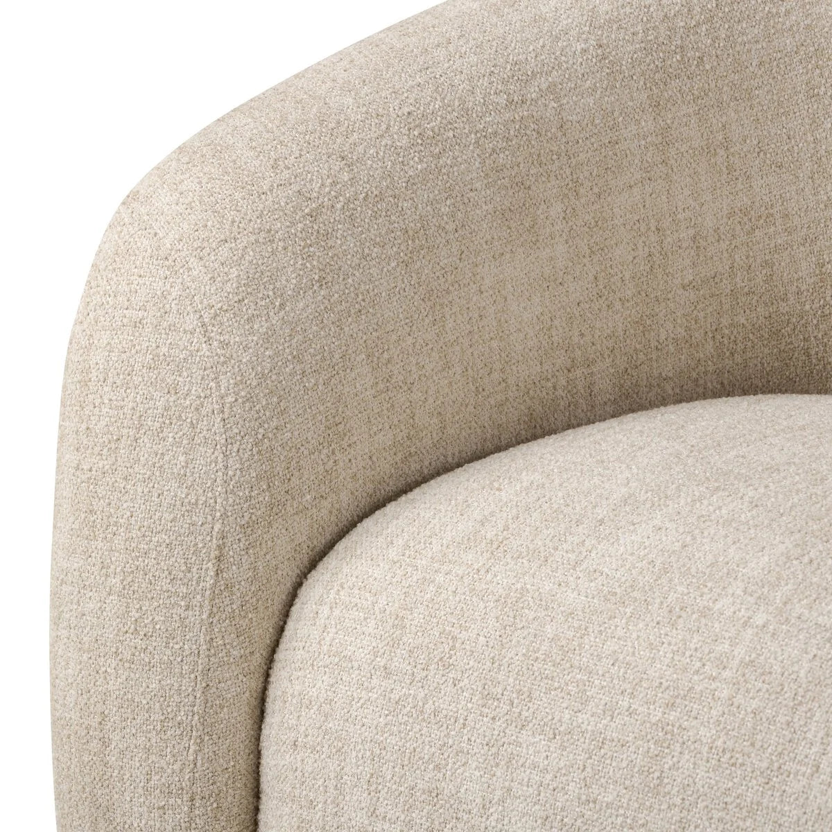 Luxury Modern Channing Swivel Chair European Style for Villa