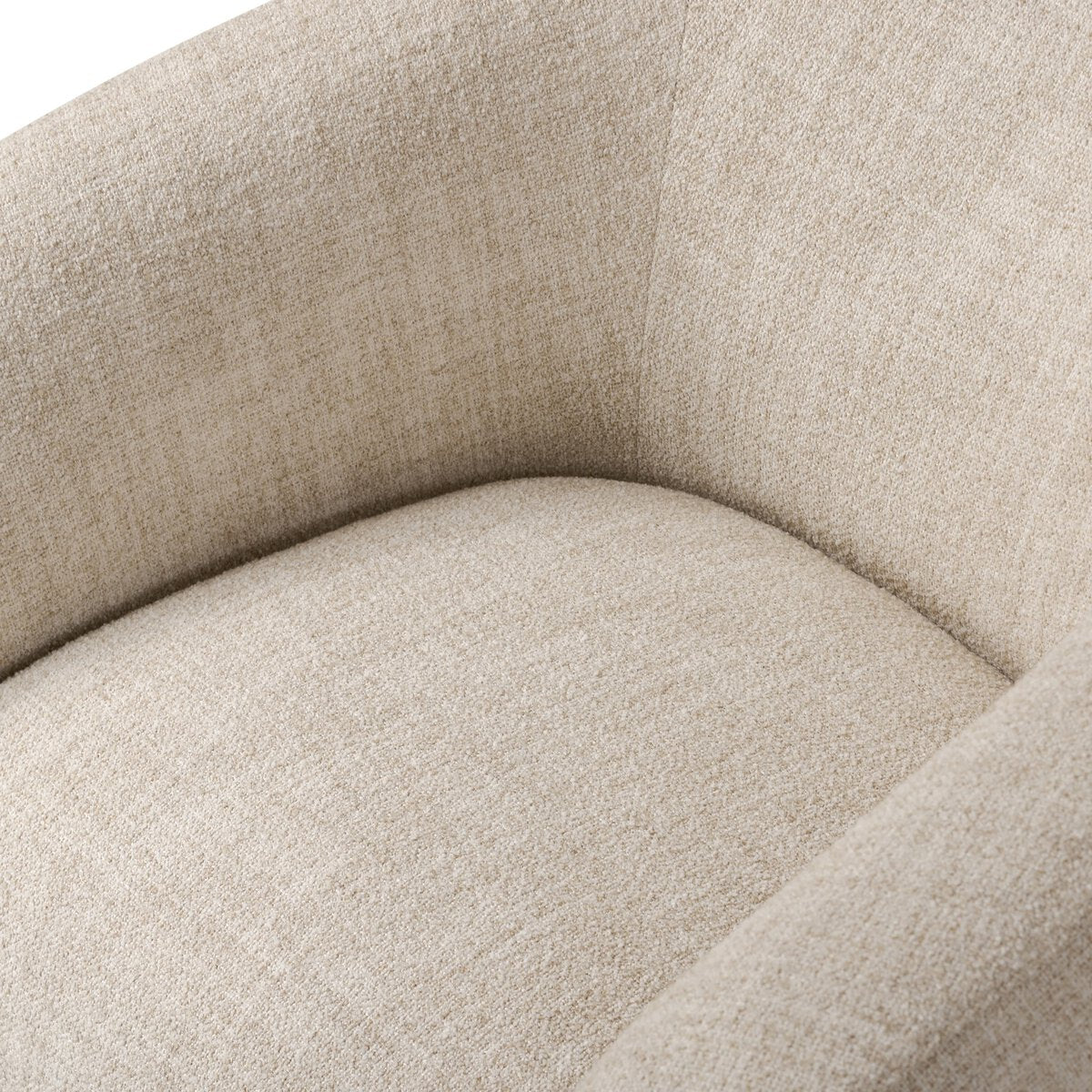Luxury Modern Channing Swivel Chair European Style for Villa