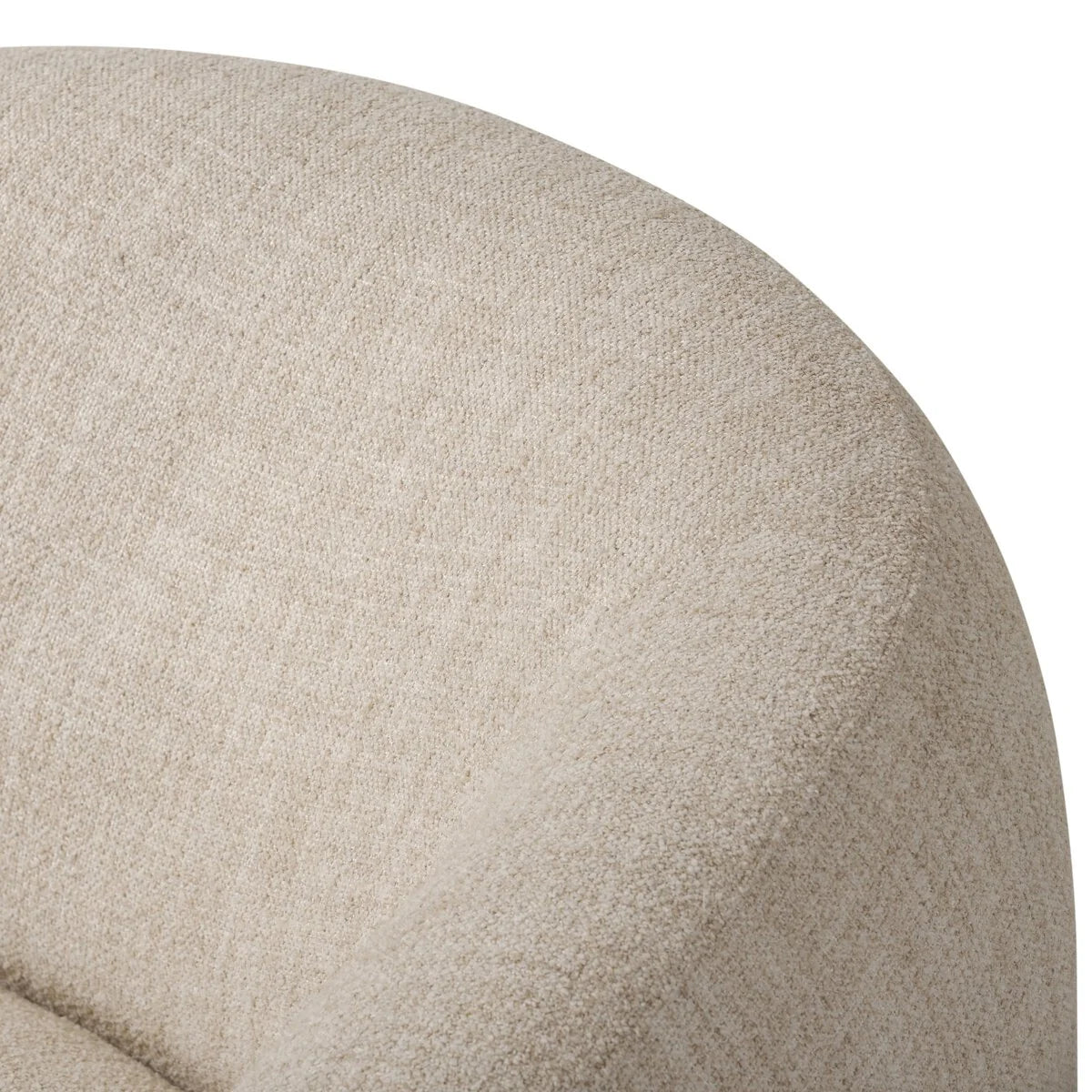 Luxury Modern Channing Swivel Chair European Style for Villa