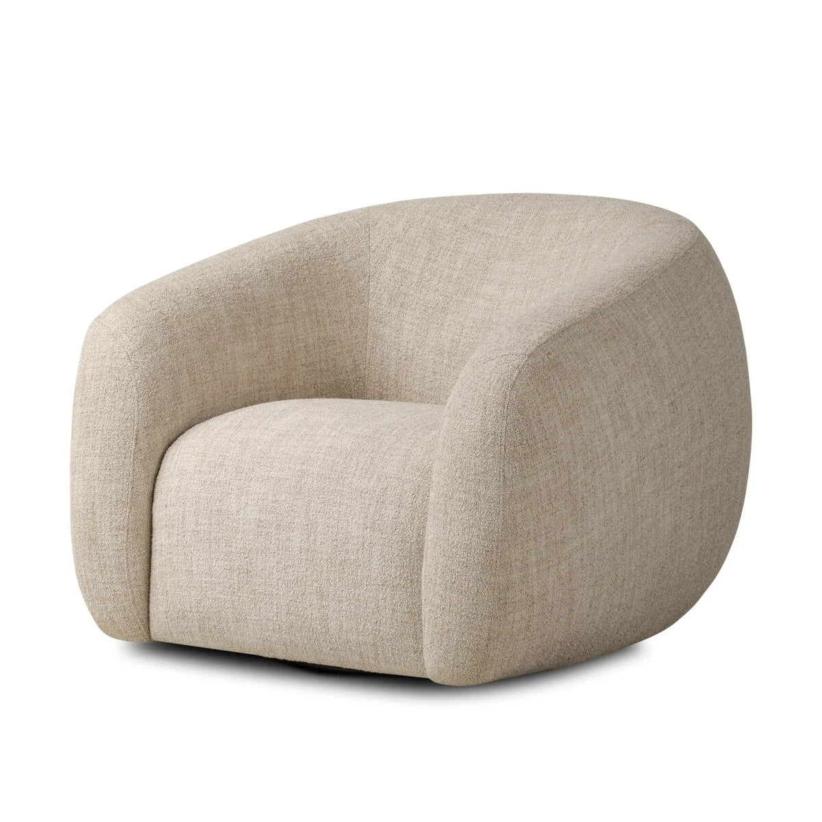 Luxury Modern Channing Swivel Chair European Style for Villa