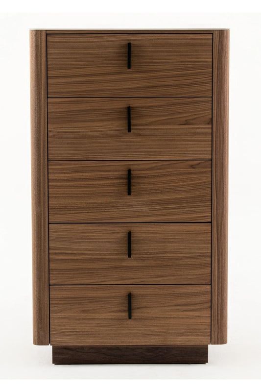 Luxury Modern Chelton 5-Drawer Chest European Style for Villa