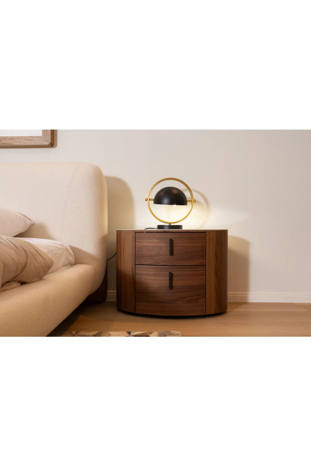 Luxury Modern Chelton Nightstand European Style for Villa