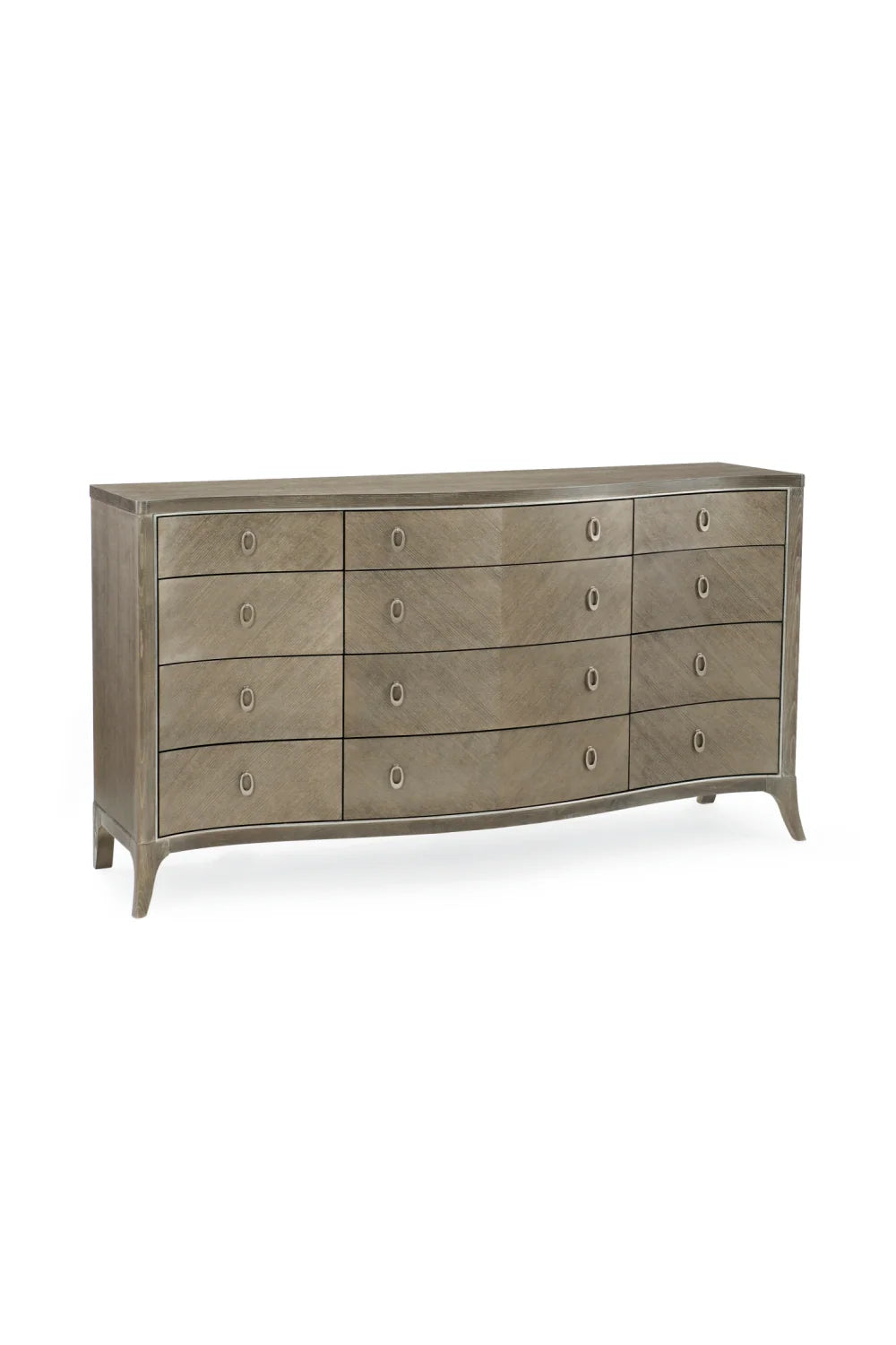Luxury Modern Chevron Ash Dresser European Style for Villa