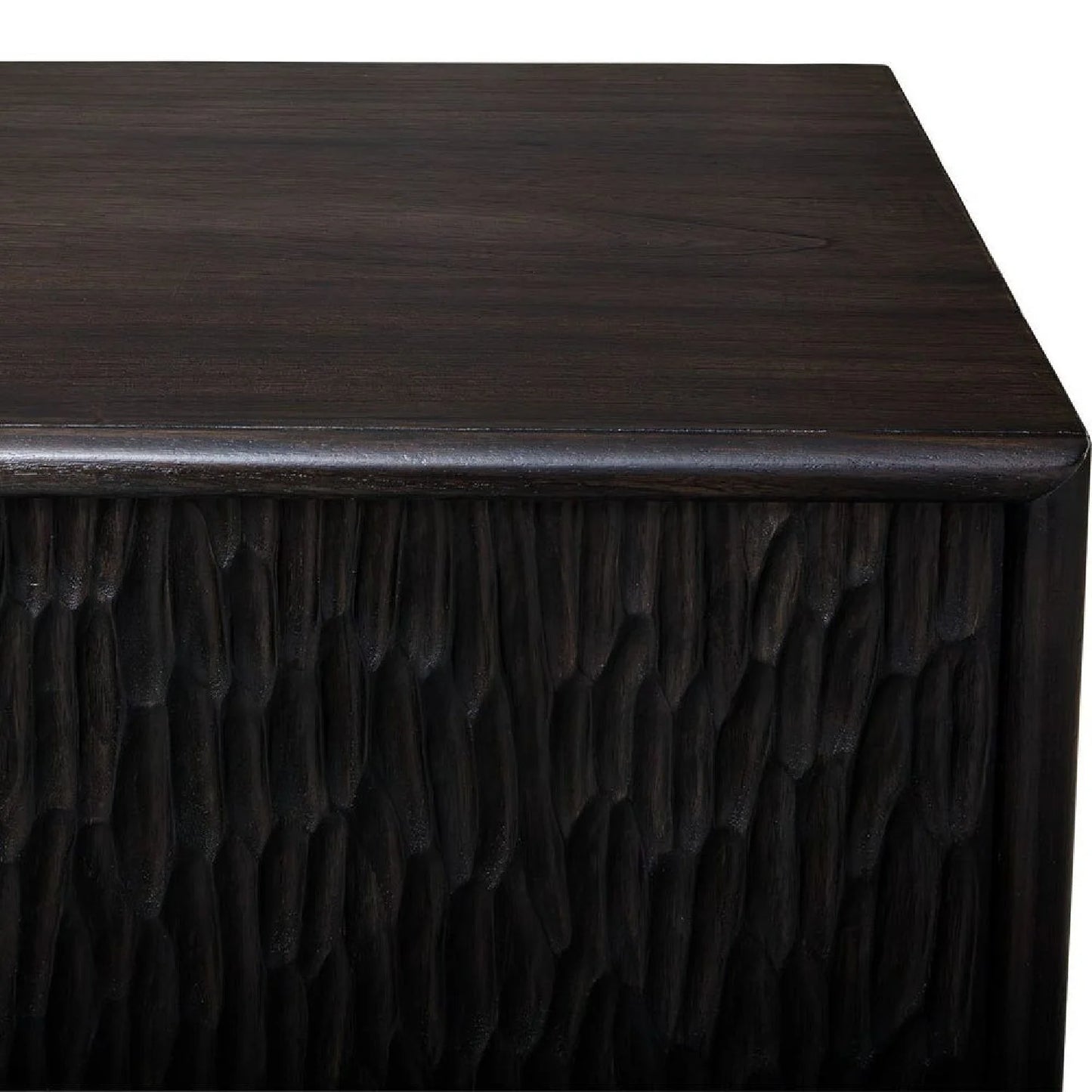 Luxury Modern Chiseled Wood 4-Door Cabinet European Style for Villa