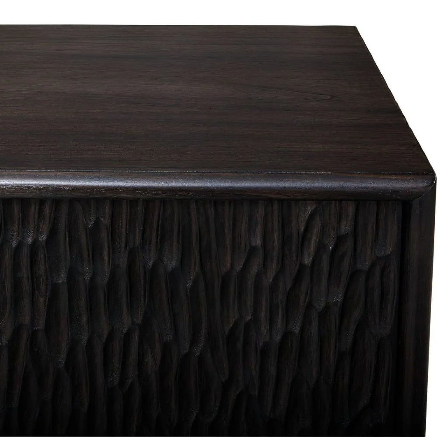 Luxury Modern Chiseled Wood 4-Door Cabinet European Style for Villa