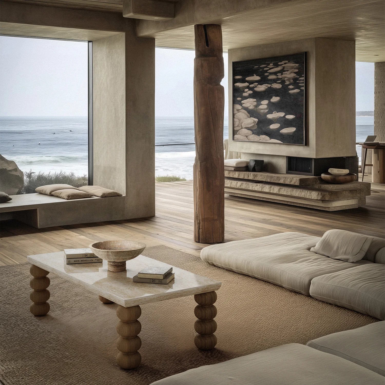 Luxury Modern Chloe Coffee Table European Style for Villa