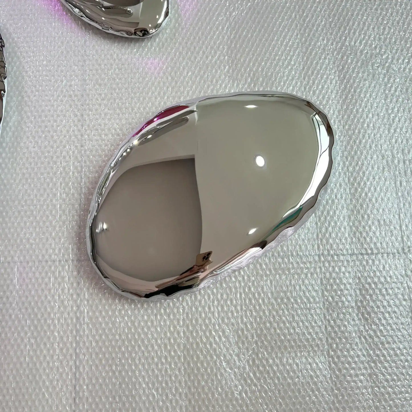 Luxury Modern Chrome Bubbles Mirror European Style for Villa