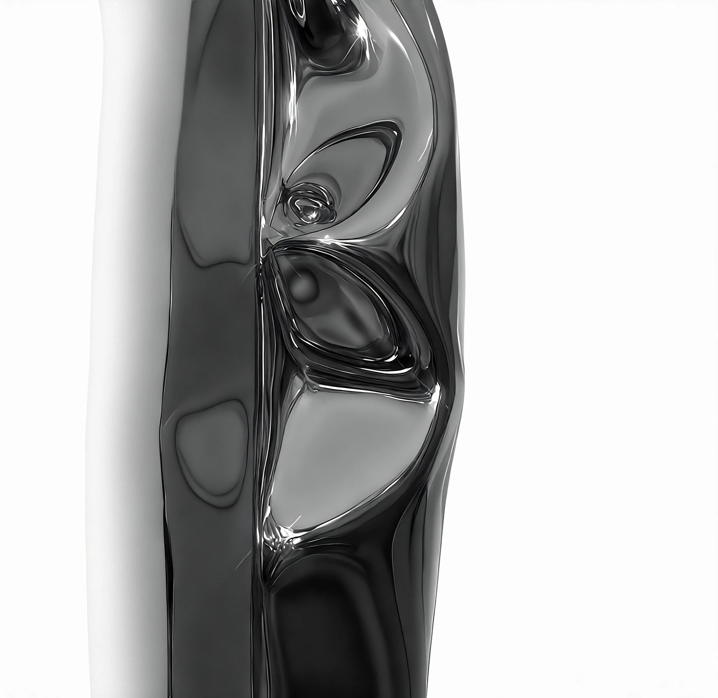 Luxury Modern Chrome Bubbles Mirror European Style for Villa