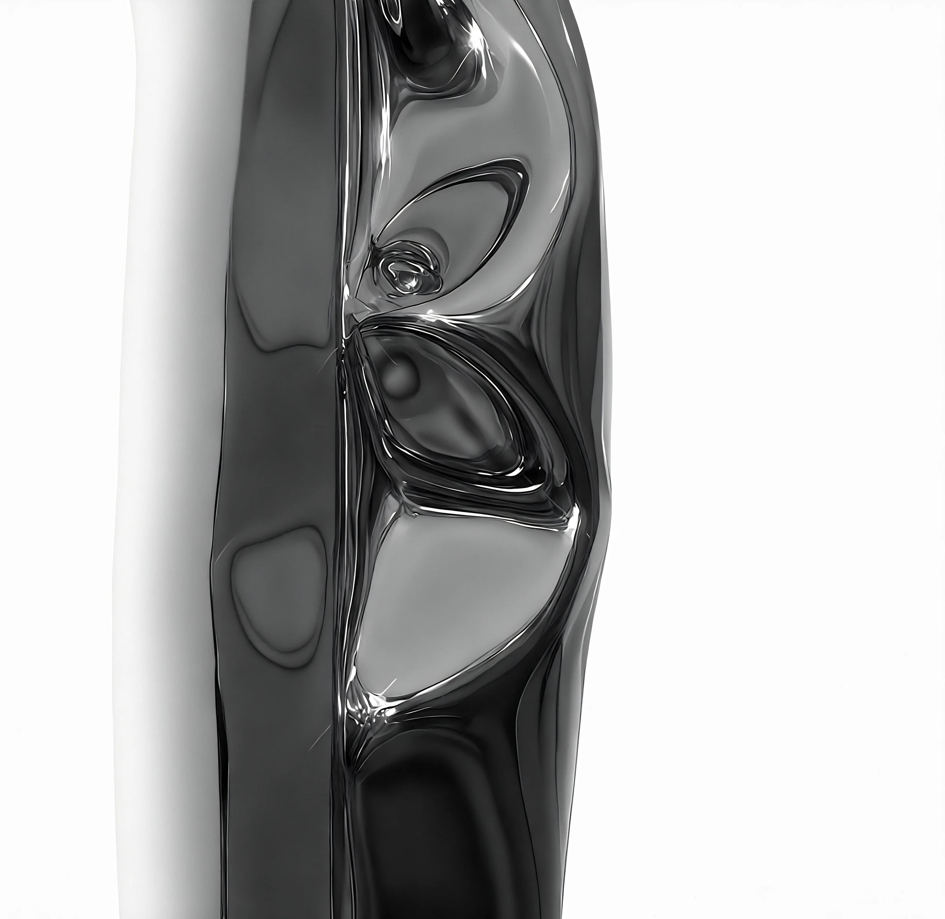 Luxury Modern Chrome Bubbles Mirror European Style for Villa