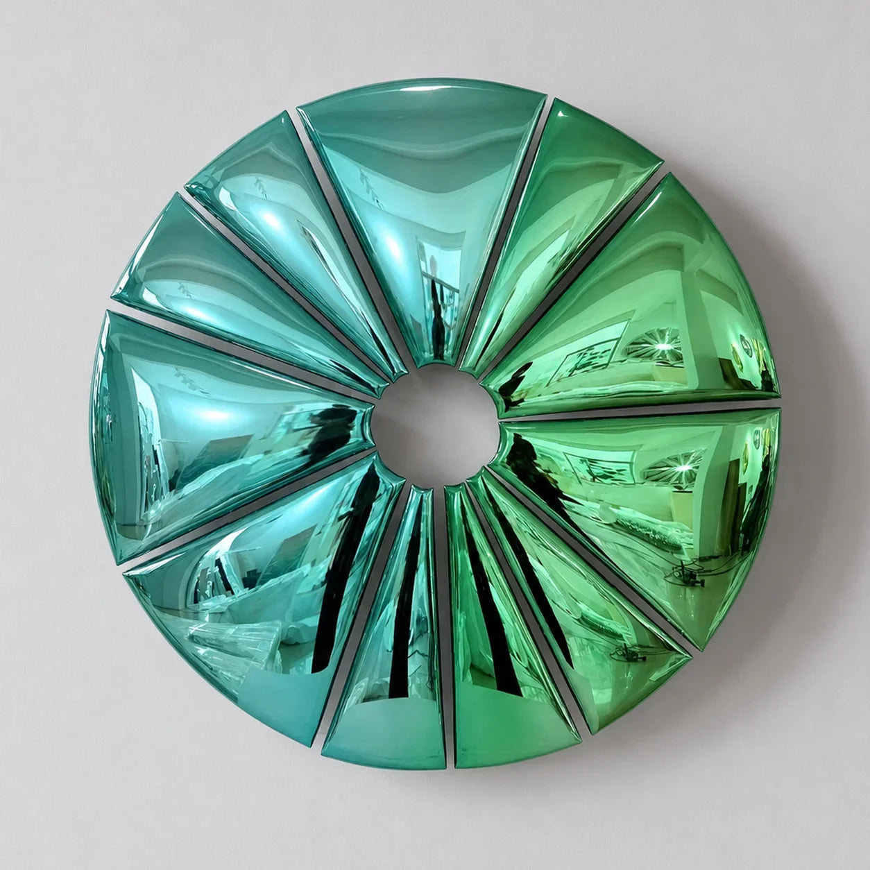 Luxury Modern Chrome Continuum Mirror European Style for Villa