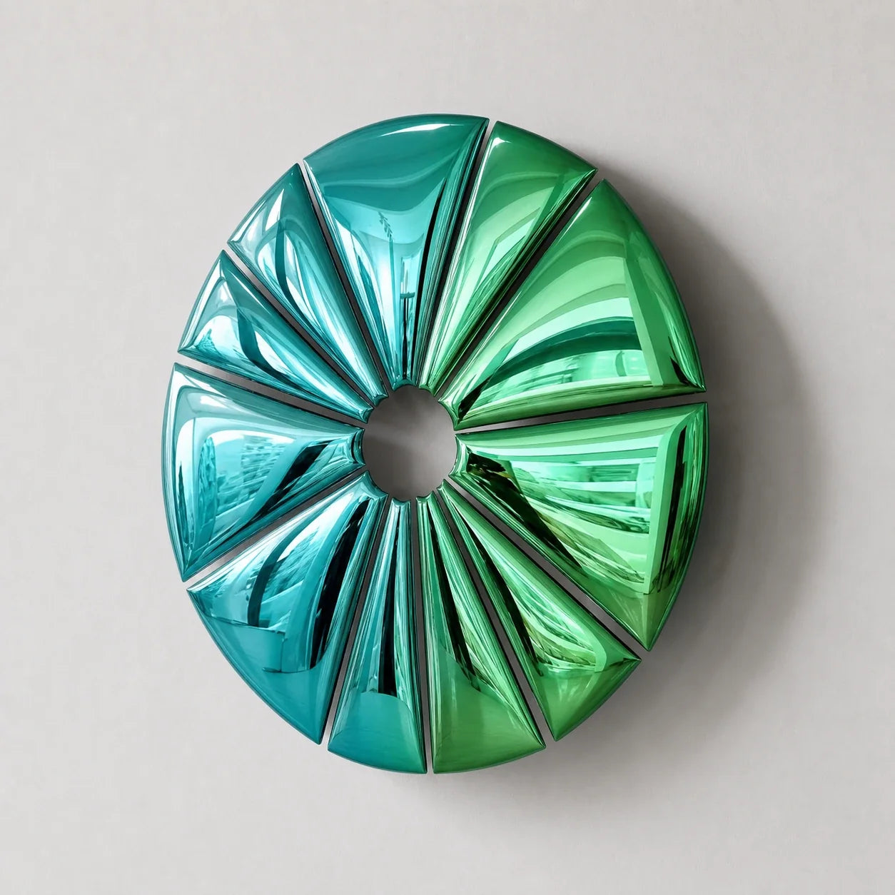 Luxury Modern Chrome Continuum Mirror European Style for Villa