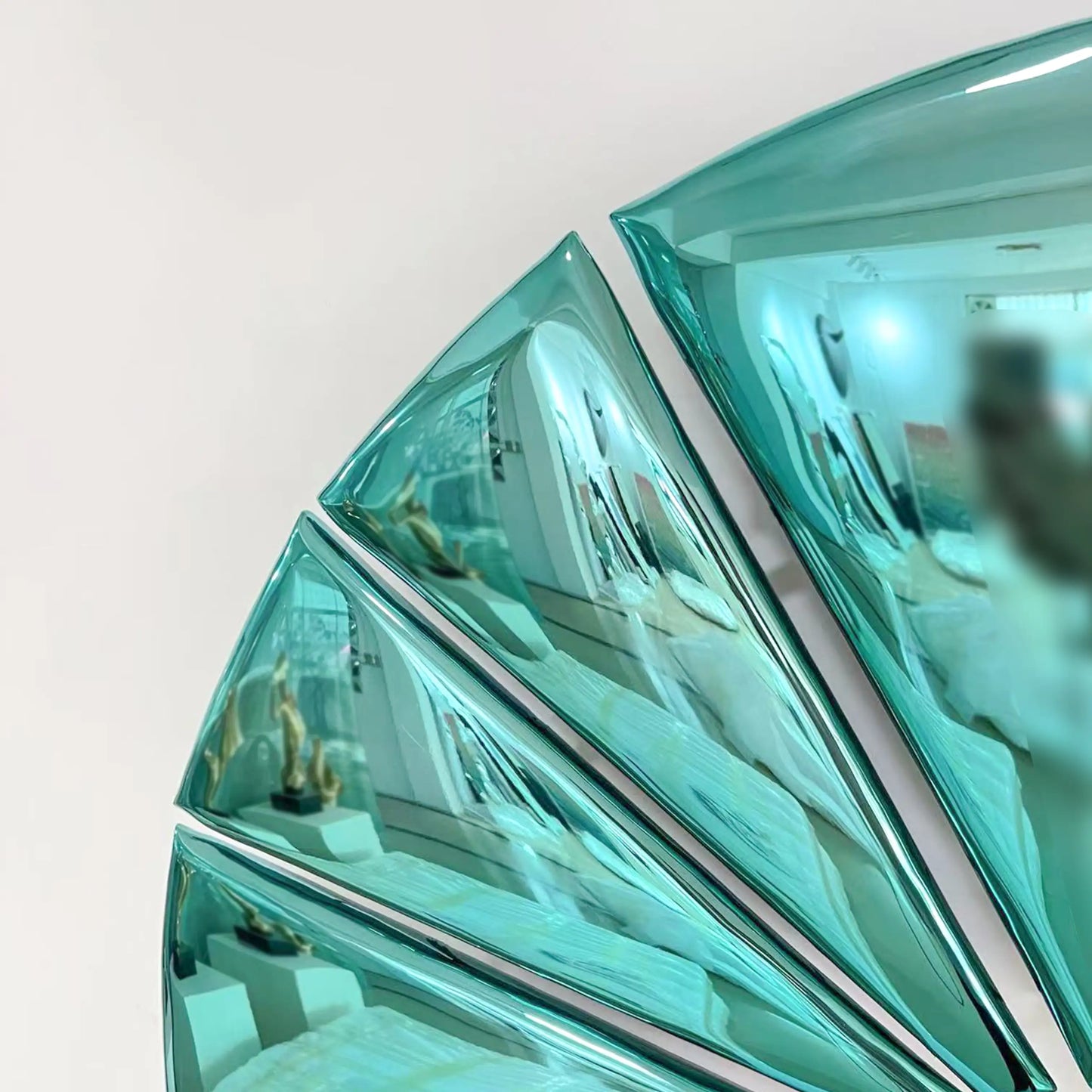 Luxury Modern Chrome Continuum Mirror European Style for Villa