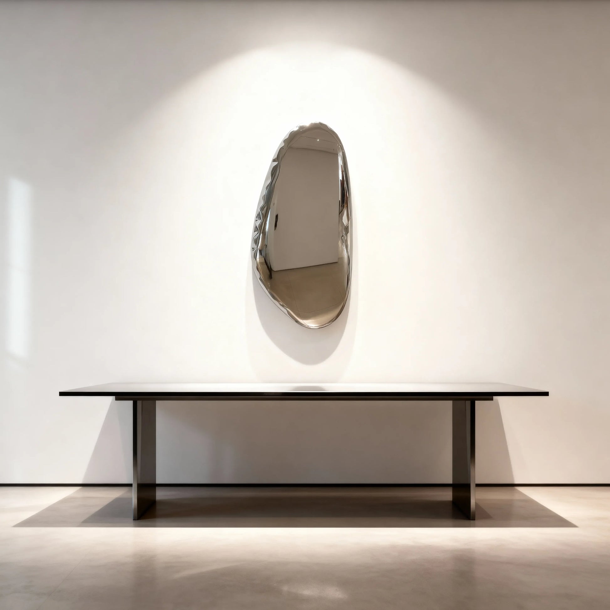 Luxury Modern Chrome Echo Mirror European Style for Villa