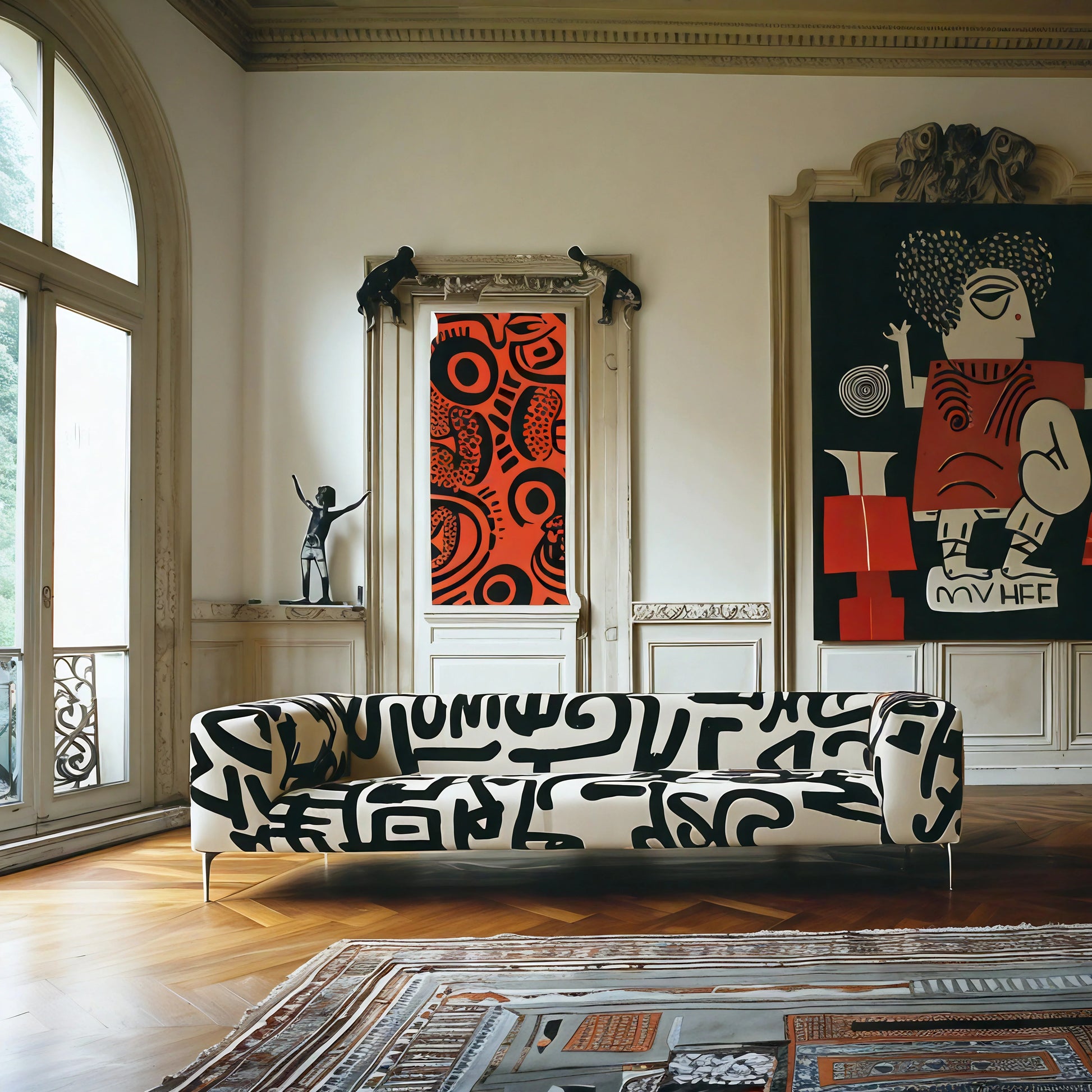 Luxury Modern Cipher Sofa European Style for Villa