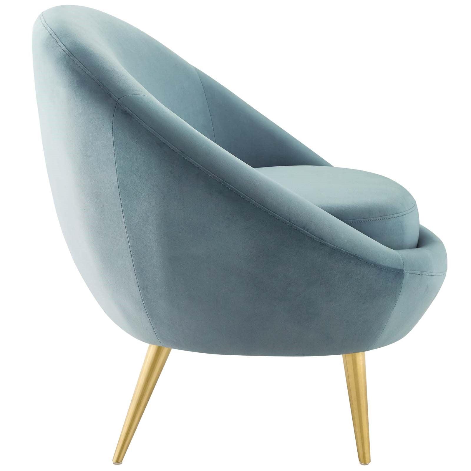 Luxury Modern Circa Accent Chair European Style for Villa