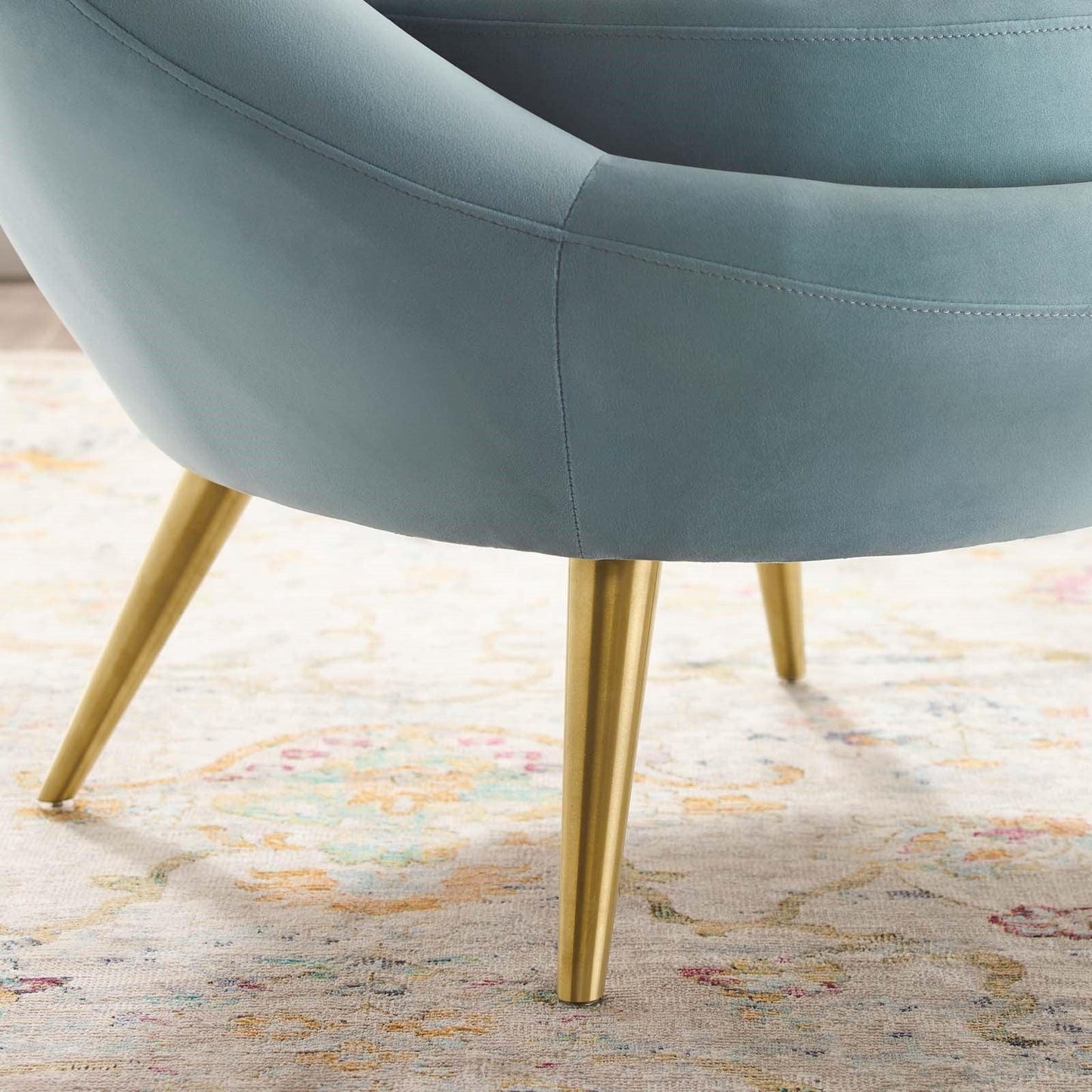 Luxury Modern Circa Accent Chair European Style for Villa