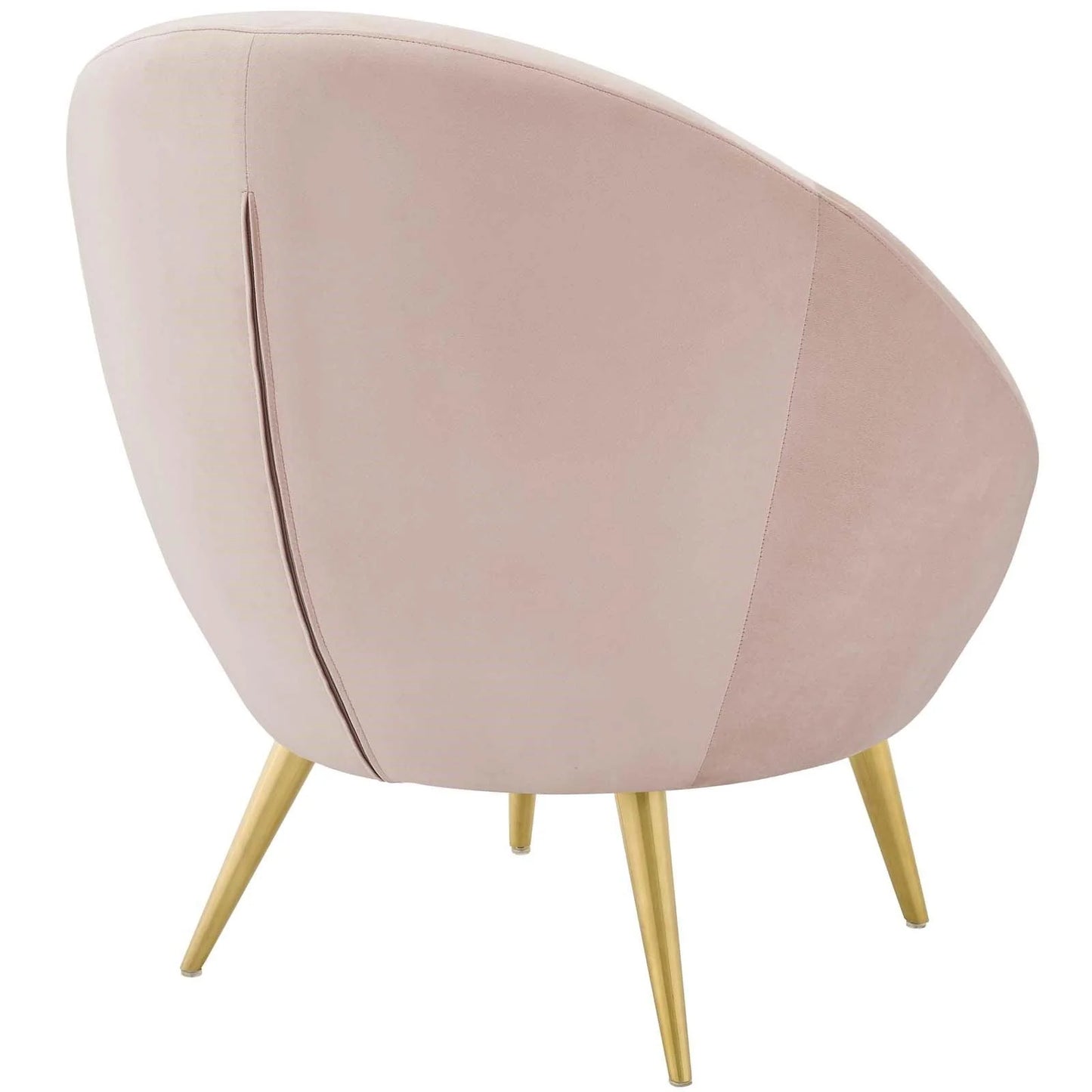 Luxury Modern Circa Velvet Accent Chair European Style for Villa