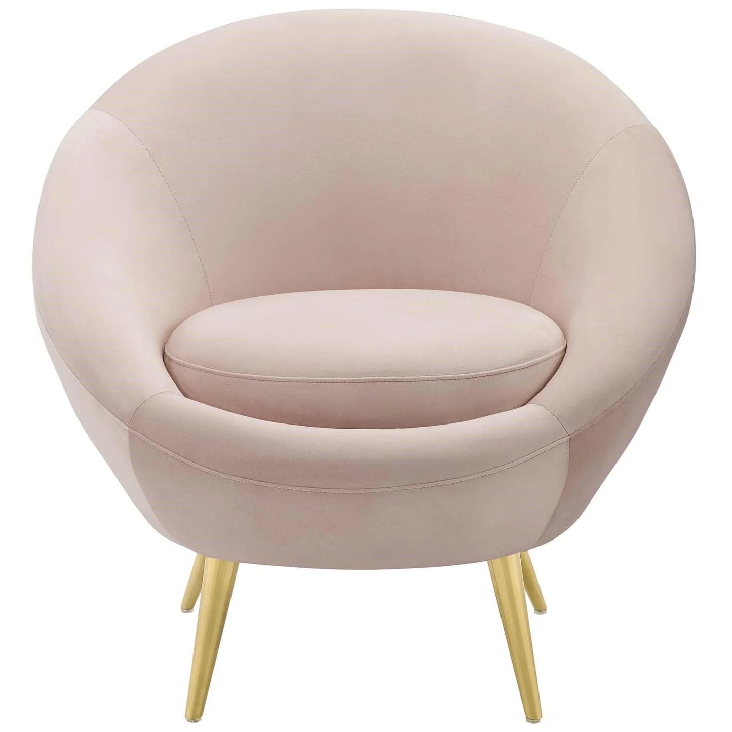 Luxury Modern Circa Velvet Accent Chair European Style for Villa