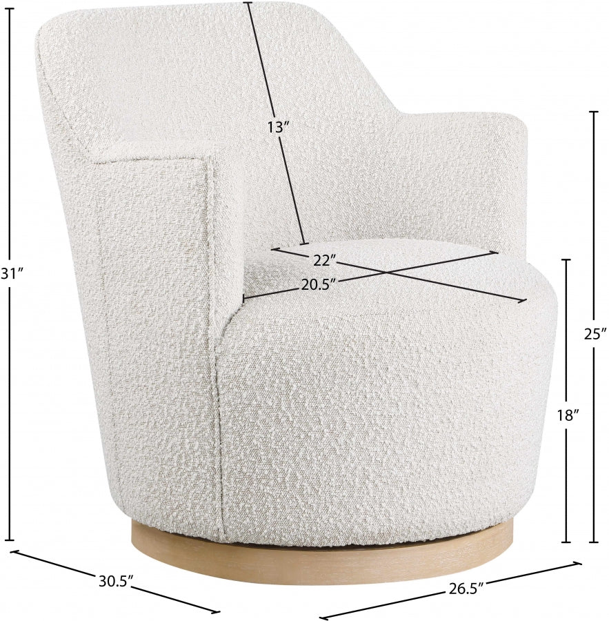 Luxury Modern Claire Accent Chair European Style for Villa