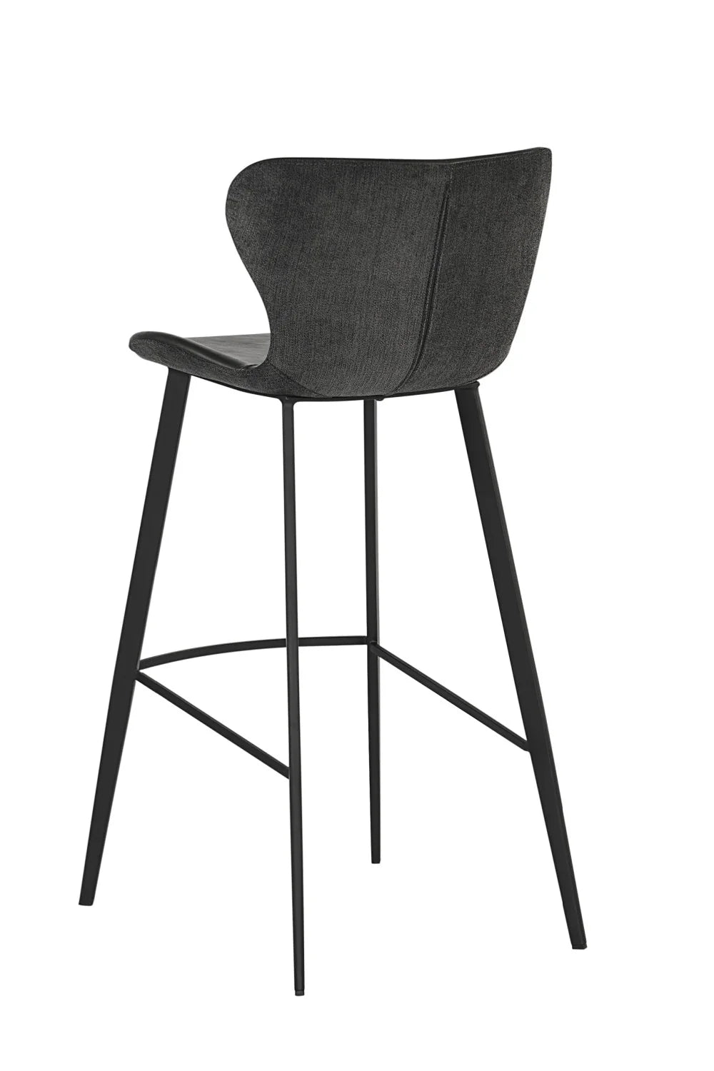 Luxury Modern Clamshell Tufted Bar Stool European Style for Villa