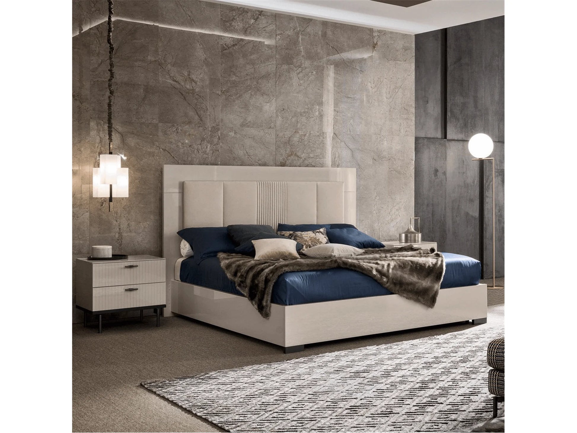 Luxury Modern Clara Bed European Style for Villa