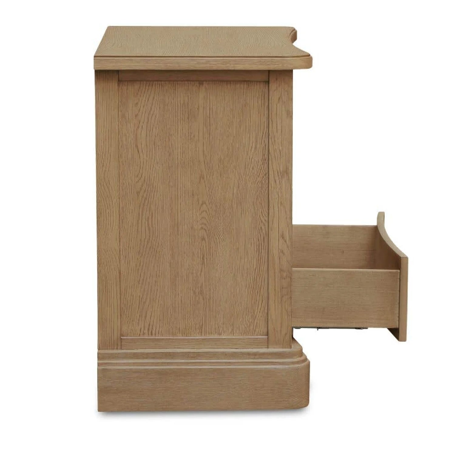 Luxury Modern Clarence 3-Drawer Nightstand European Style for Villa