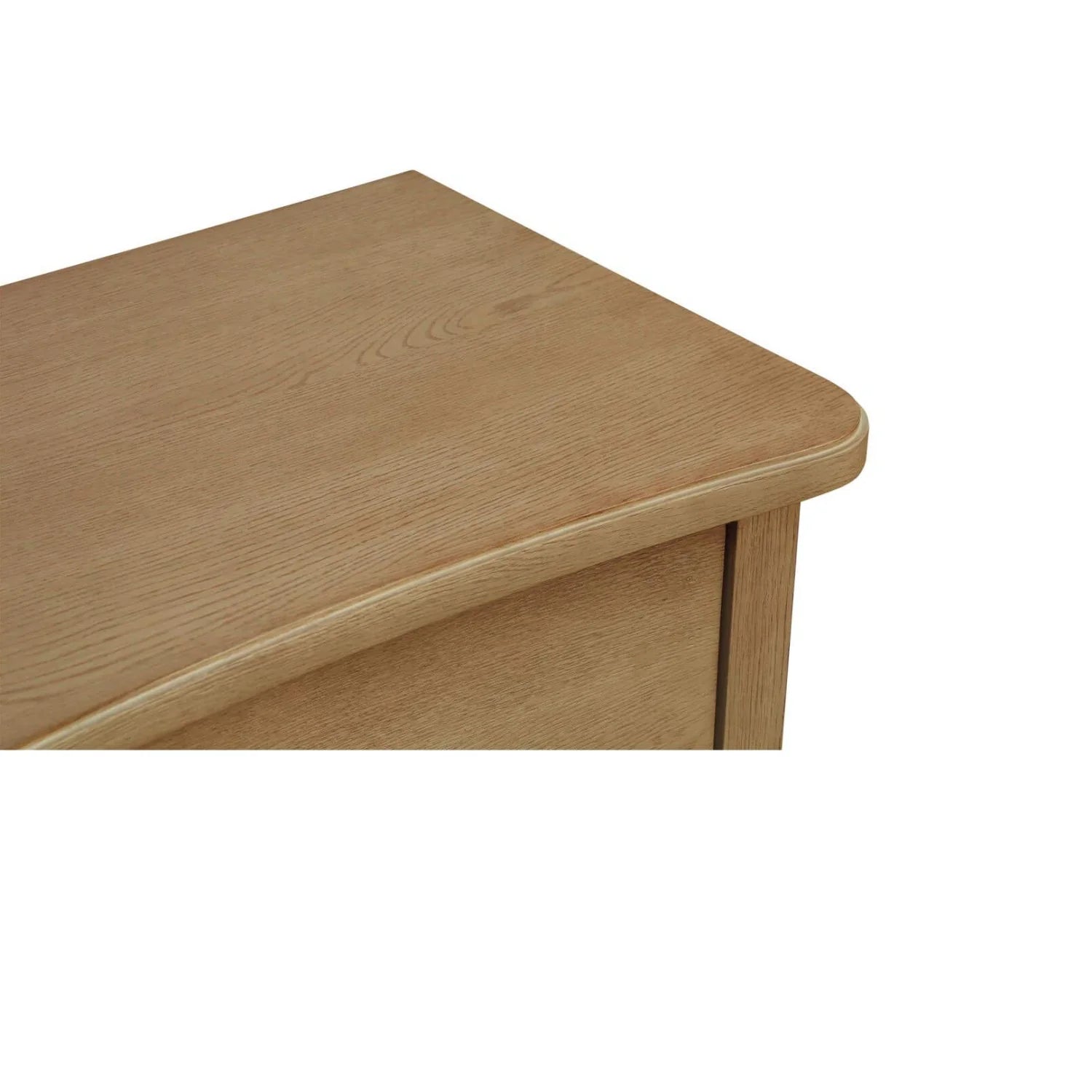 Luxury Modern Clarence 3-Drawer Nightstand European Style for Villa