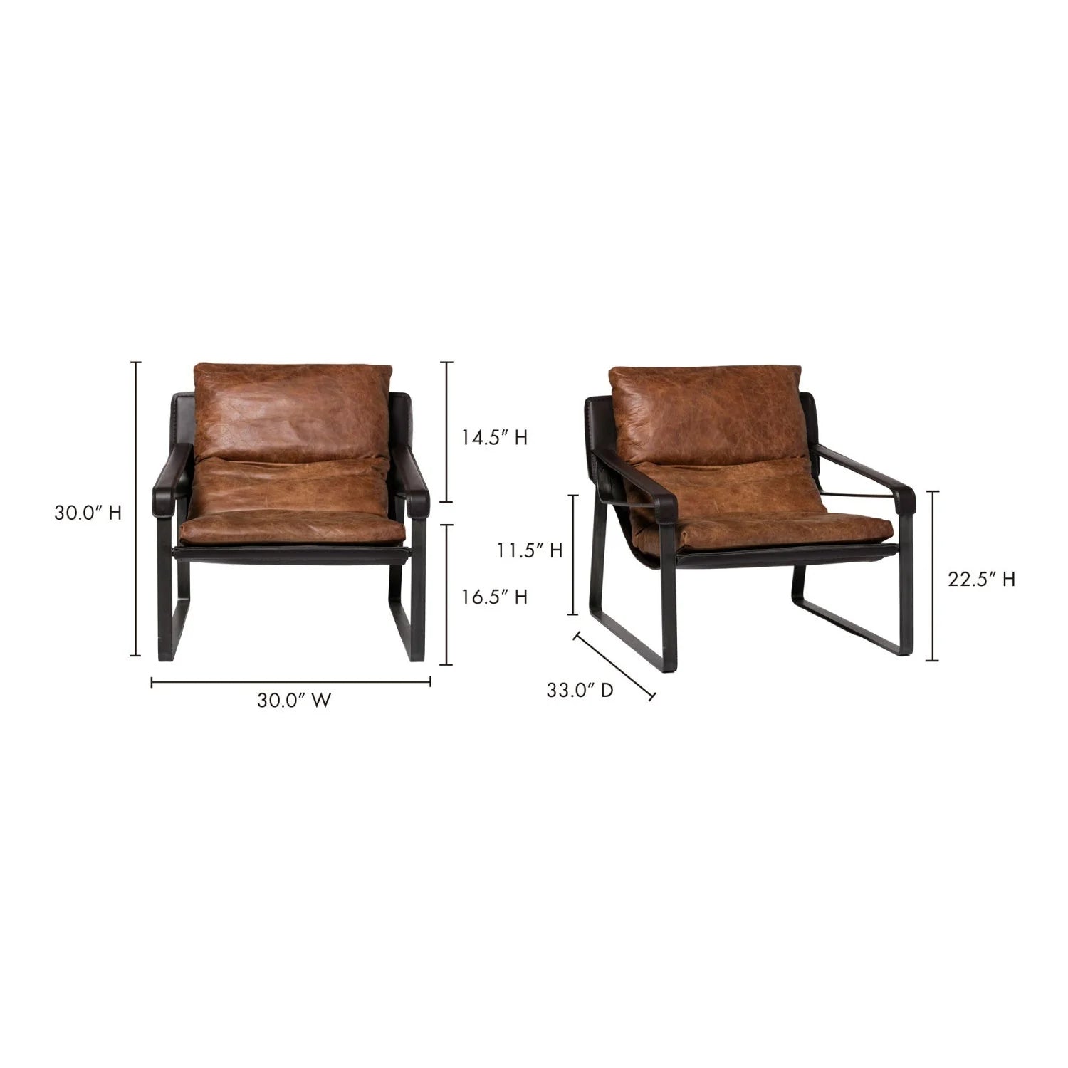 Luxury Modern Classic Leather Accent Chair Modern Italian Style for Villa